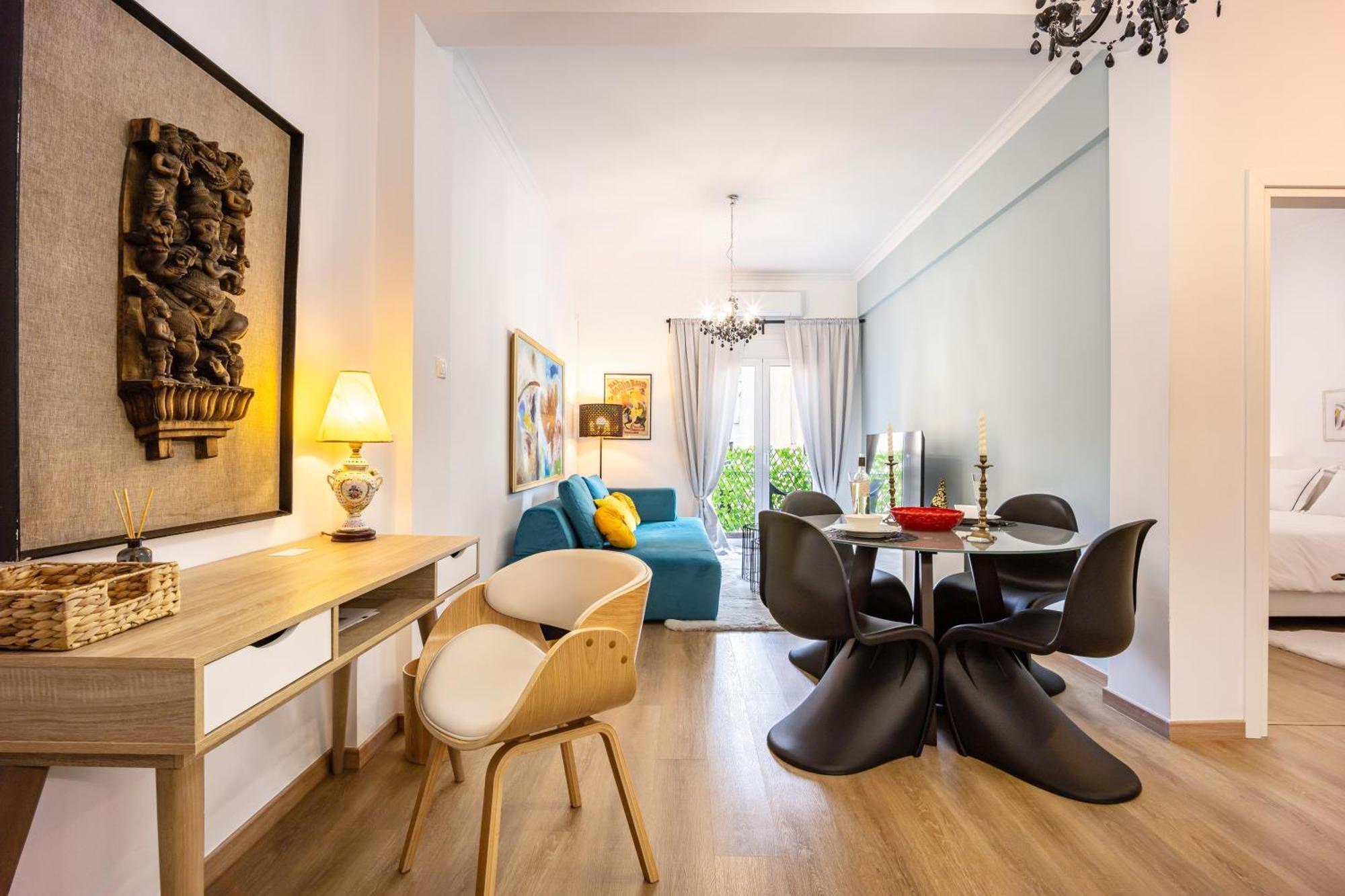 Zen Elegant Apartment In The Center Of Афины Экстерьер фото